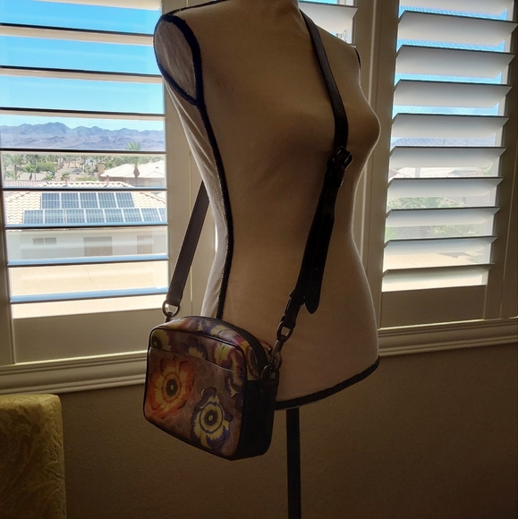 Coach Floral Patterned Crossbody Bag - Picture 14 of 16